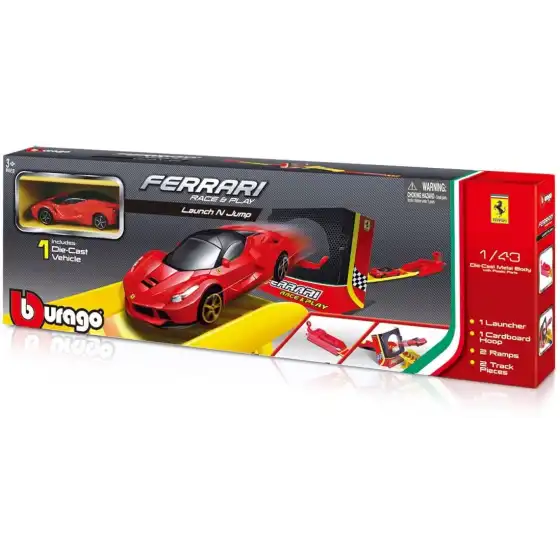 Bburago Collezione Ferrari Salto con Lanciatore Bburago - 2