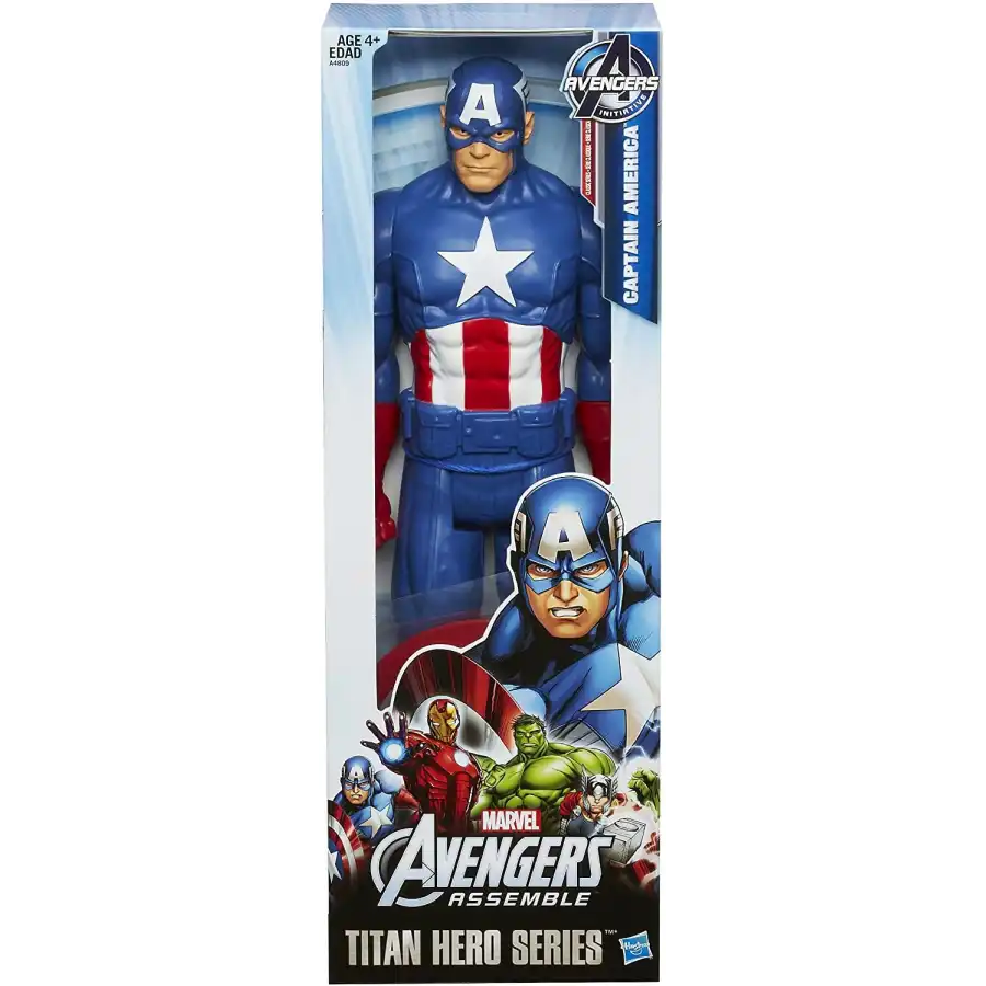 Avengers Capitan America 30 cm Titan Hero Series Hasbro - 1