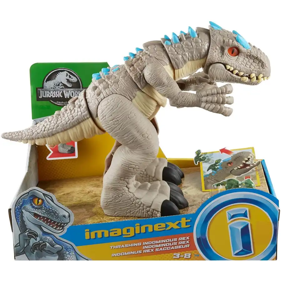 Imaginext  Jurassic World Ferocissimo Indominus Rex GMR16 Mattel - 1