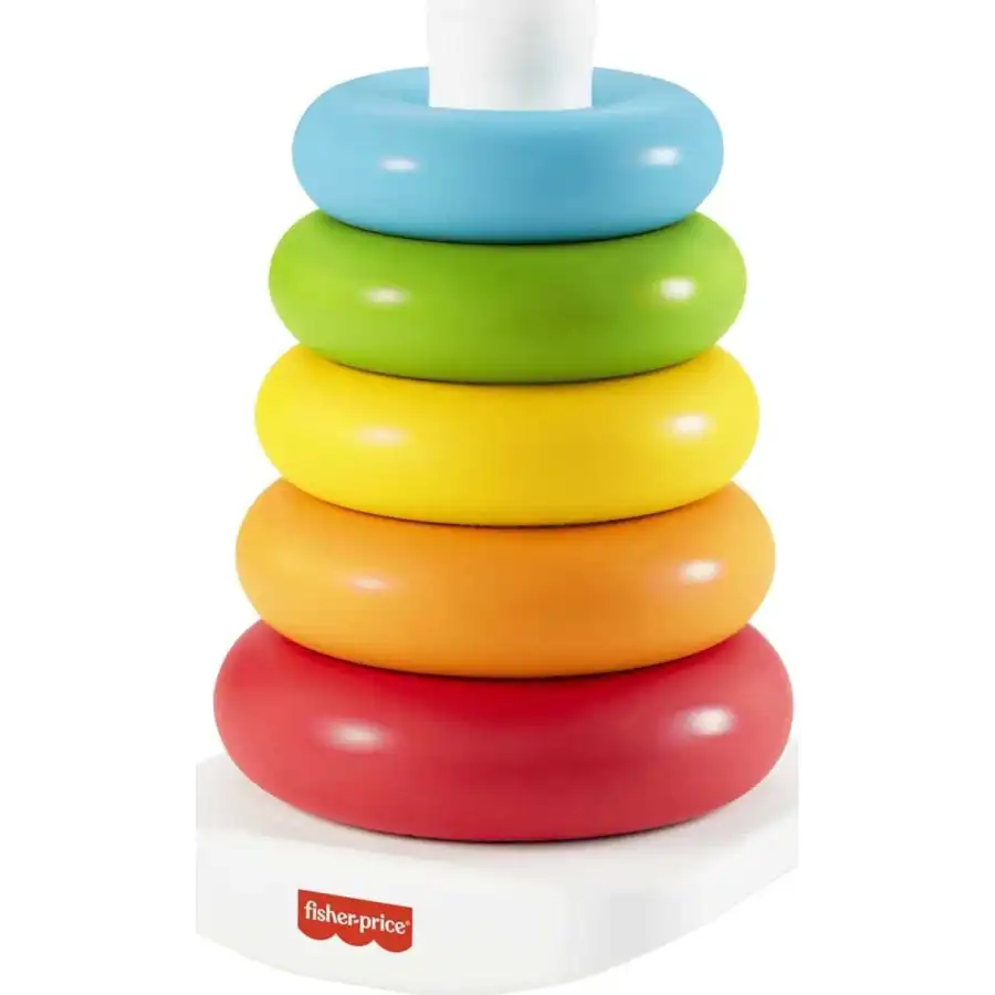 Fisher Price Piramide 5 Anelli Eco GRF09 Fisher Price - 1