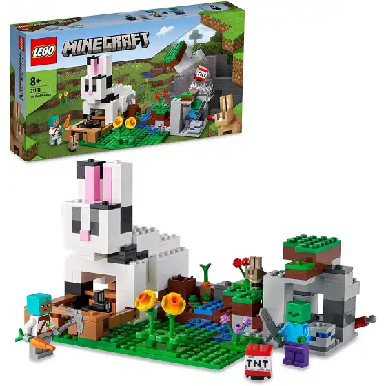 Lego Minecraft 21181 Il Ranch del Coniglio Lego - 1