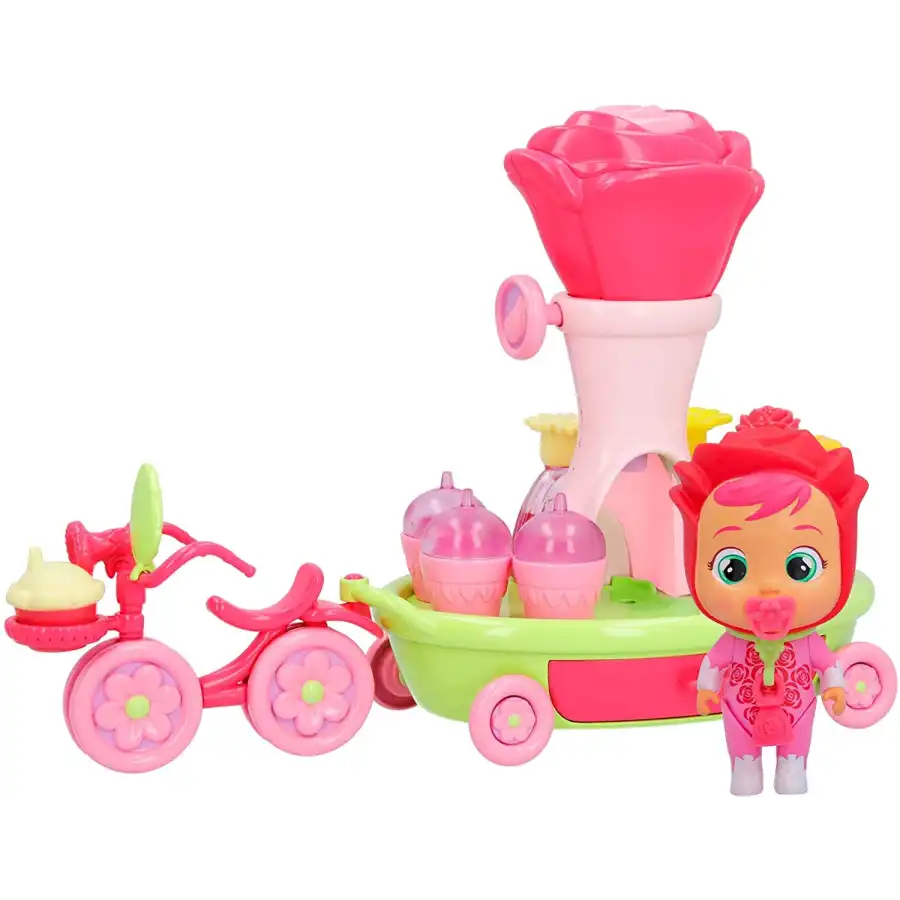 Cry Babies Happy Flowers Playset  - 1