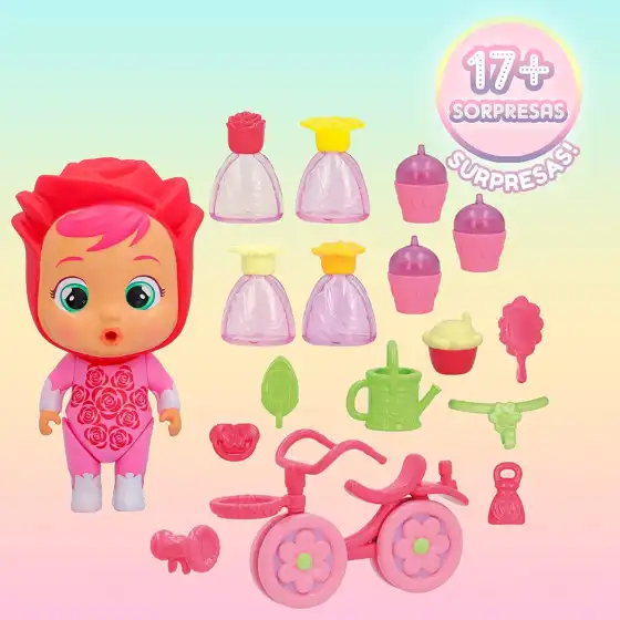 Cry Babies Happy Flowers Playset  - 2