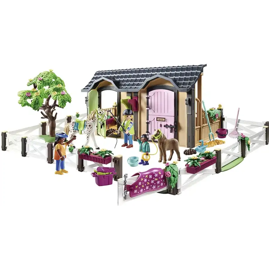 Playmobil Country 70995 Lezione di Equitazione con Stalle Playmobil - 1