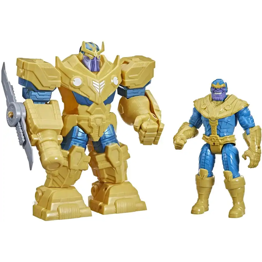 Avengers Mech Strike Thanos con Armatura dell'Infinito Hasbro - 2