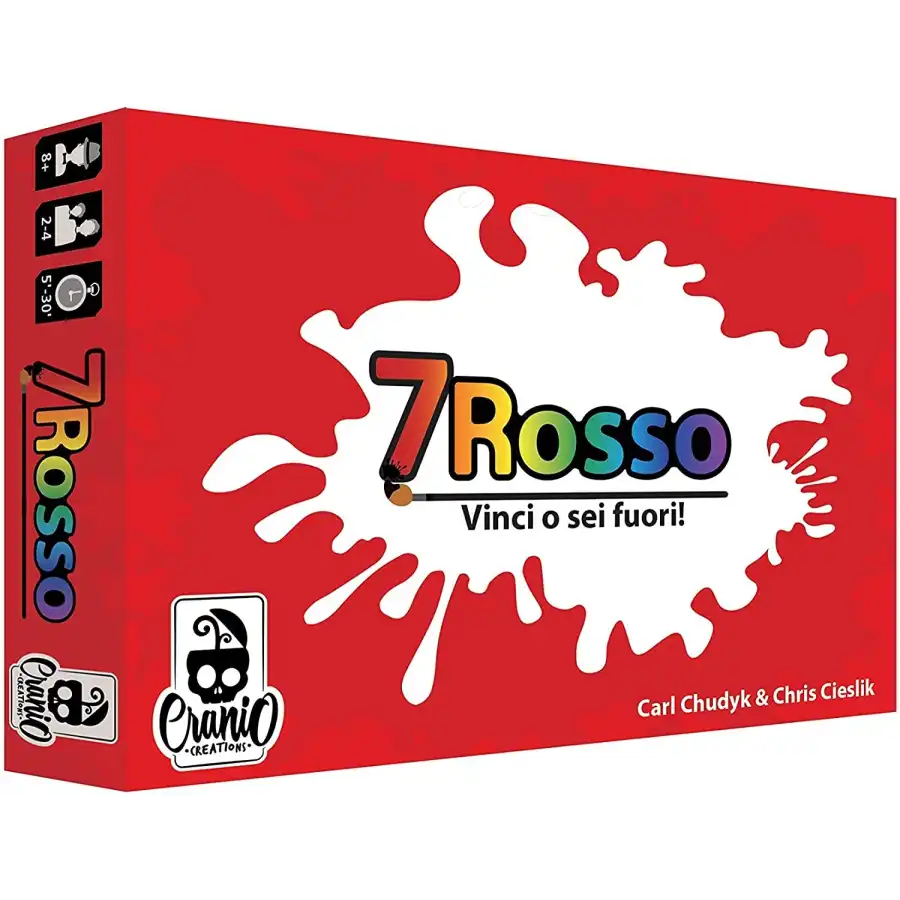 7 Rosso Gioco di Carte Asmodee - 1