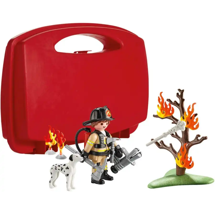 Playmobil City Action 70310 Valigetta Vigile del Fuoco Playmobil - 2