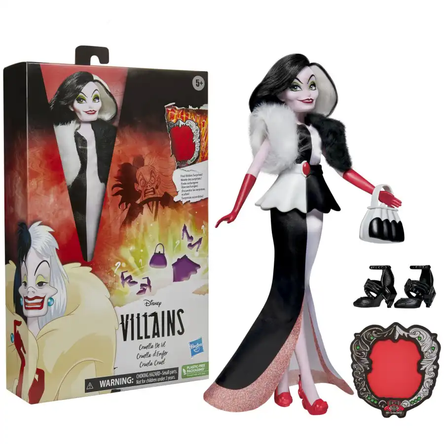 Disney Villains Bambola Crudelia De Mon Hasbro - 1