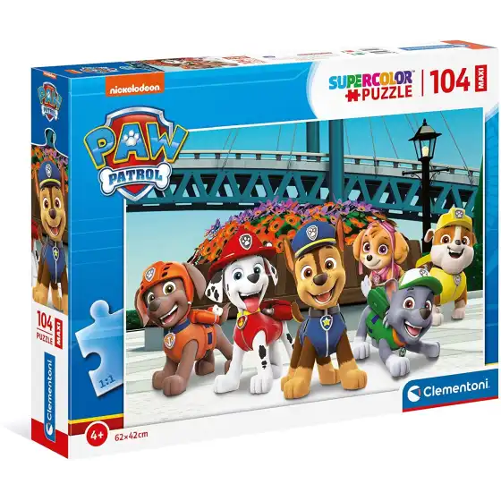 Clementoni 24786 Supercolor Paw Patrol The Movie Teile (2 x 20 Stück) –  Made in Italy Kinder