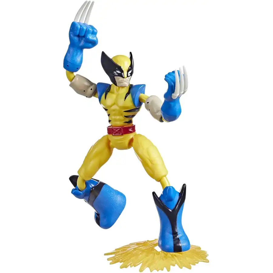 Marvel Bend and Flex Missione di Fuoco con Wolverine Hasbro - 2