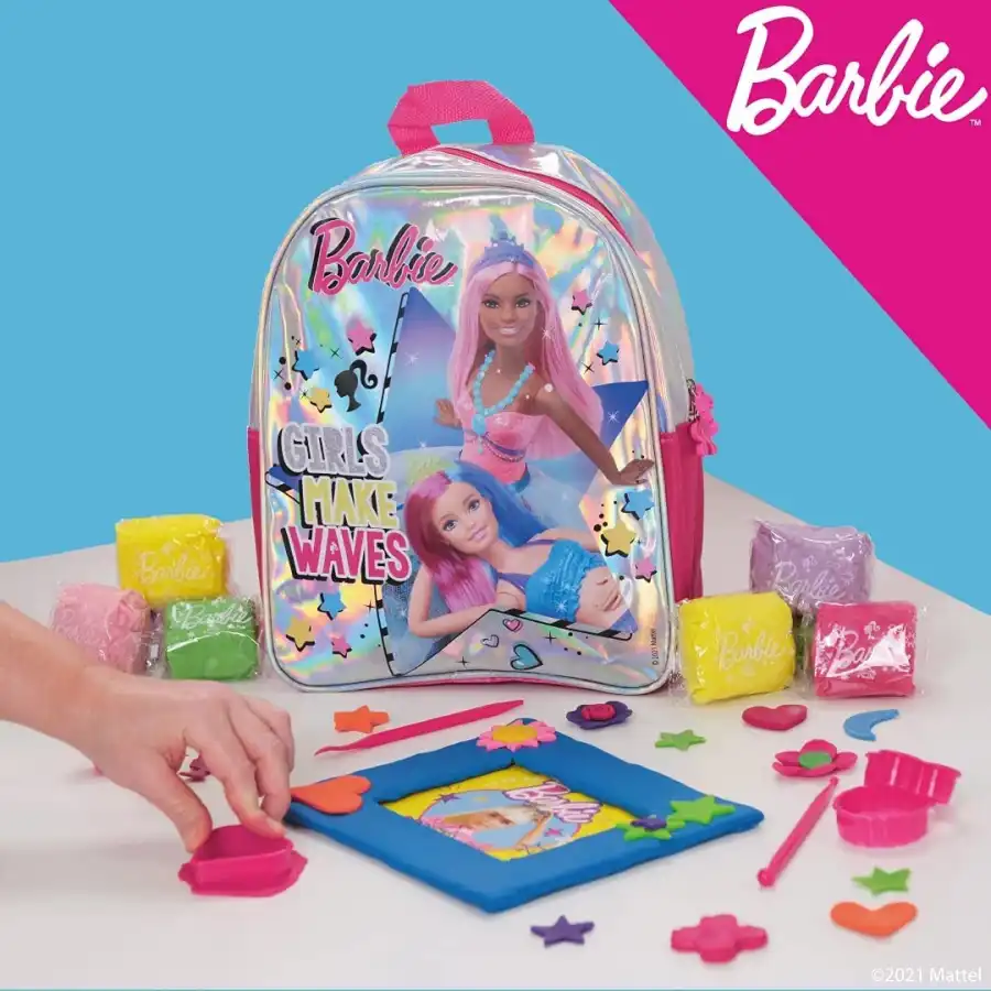 Mochila Barbie Dough Kit de colores Creative Lisciani - 5