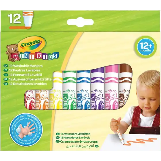 Mini Kids Super Washable Marker 12 Stück Crayola - 1