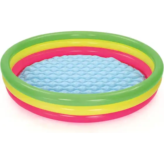 Piscina Gonfiabile 3 Anelli Colorati Bestway - 2