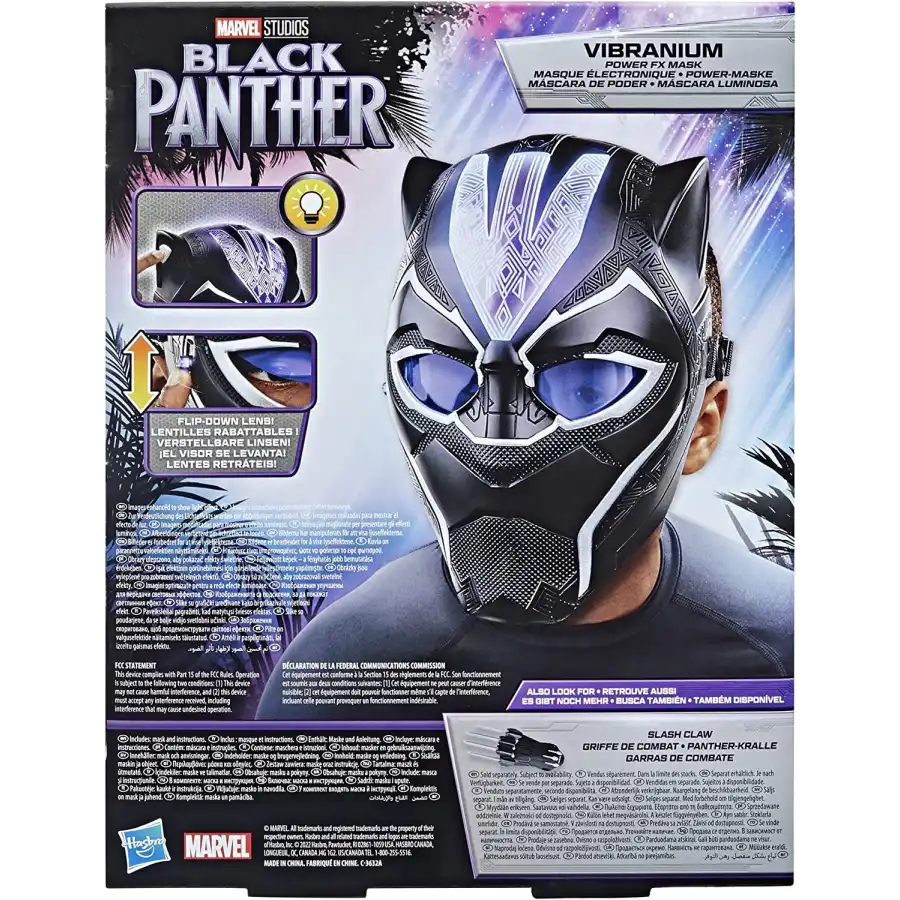 Marvel Black Panther Legacy Maschera Vibranio FX Hasbro - 3