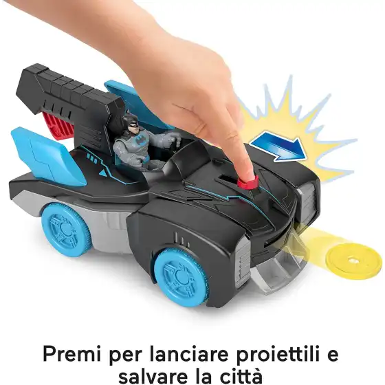 Batmobile Bat-Tech, Veicolo a Spinta Fisher Price - 2