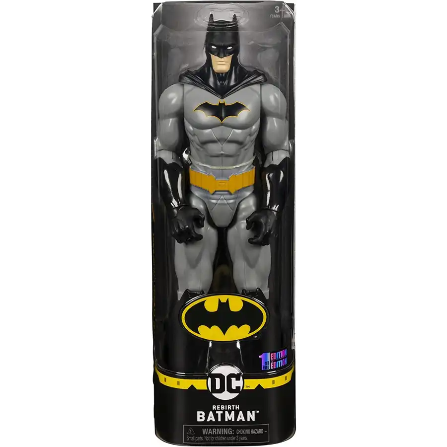 Batman Personaggio 30 cm Grigio E Nero Spin Master - 1