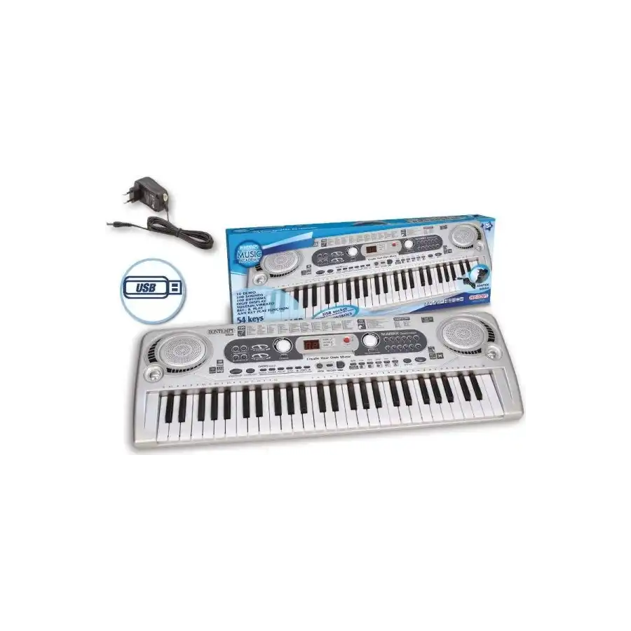 Bontempi Tastiera 54 Tasti con Presa USB 16 5415 Bontempi - 1