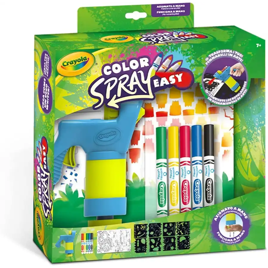 Crayola - Color Spray Easy Aerografo Manuale Crayola - 1