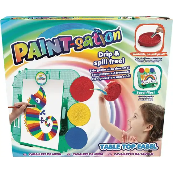 Paint Sation Cavalletto con Tempere e Pods di Vernice Goliath - 7