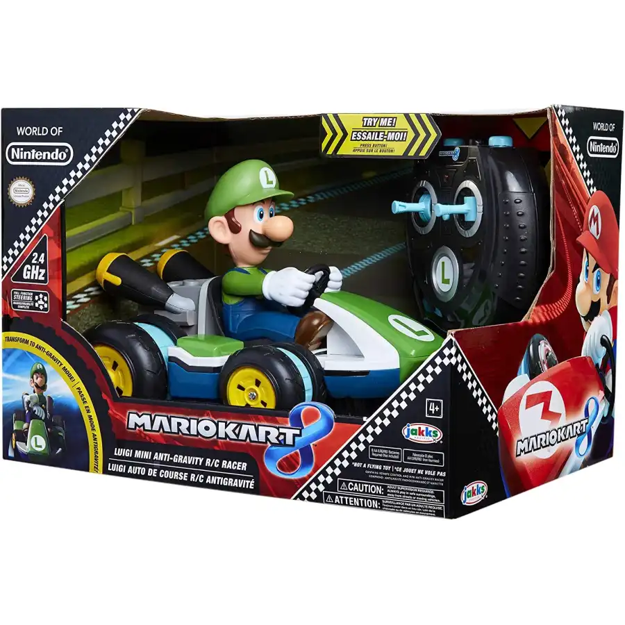 Super Mario Radiocomando di Luigi Anti-Gravità Jakks Pacific - 2