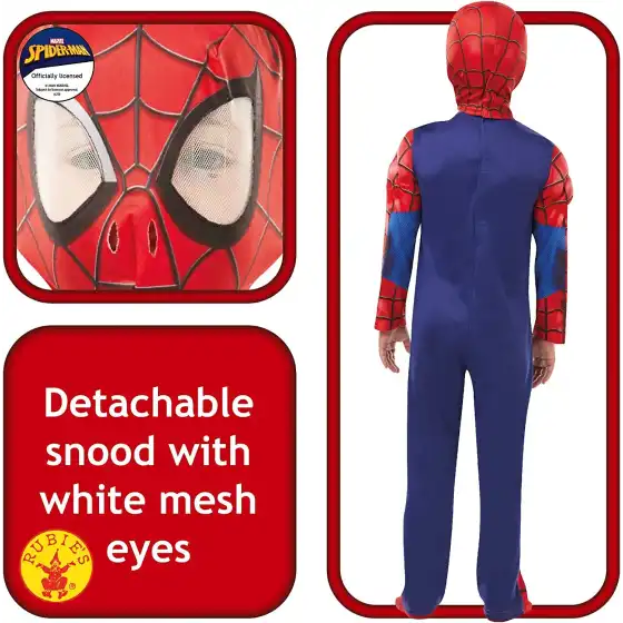 Costume Spiderman Deluxe Taglia S