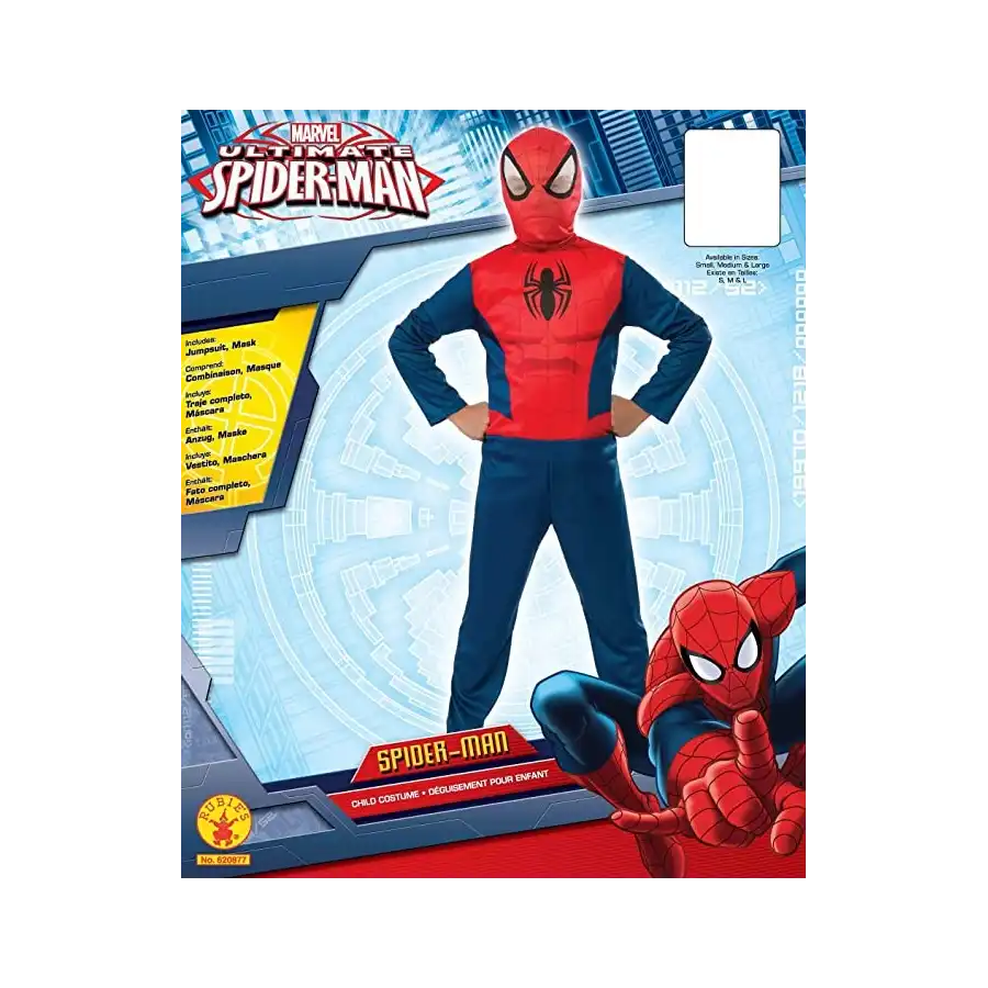 Costume Spiderman Taglia M Rubies - 2