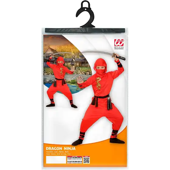 Costume Dragon Ninja 2-3 Anni Widmann - 2