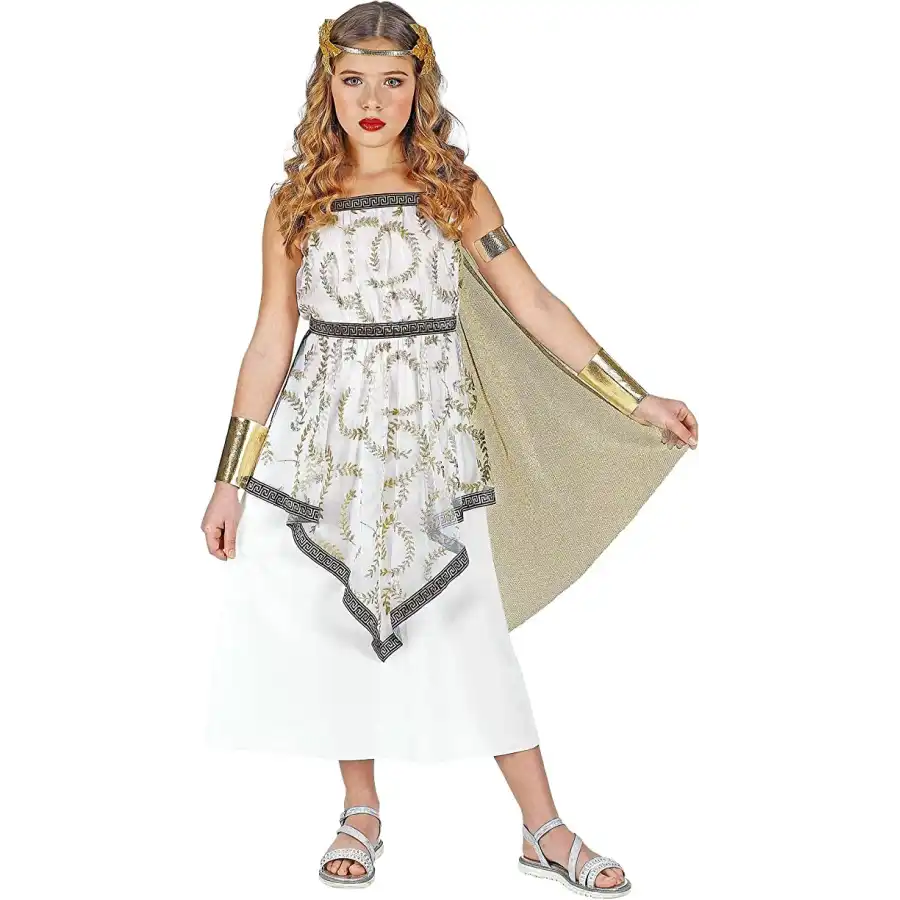 Costume Dea Greca Taglia 8-10 anni Widmann - 4