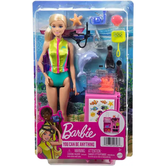 Barbie Biologa Marina HMH26