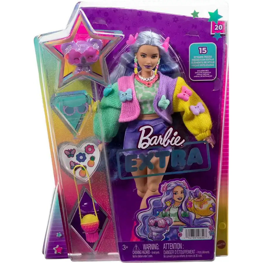 Barbie - Barbie Poupée supplémentaire avec koala, vêtements et accessoires  HKP95