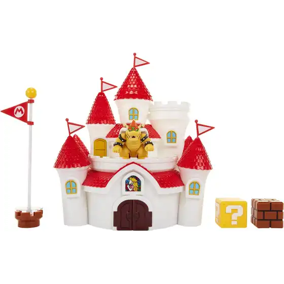 Nintendo Super Mario Playset Castello con Personaggio Bowser