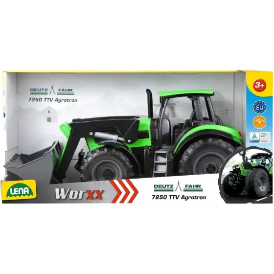 Lena Worxx Tractor Deutz-Fahr con Pala 04613