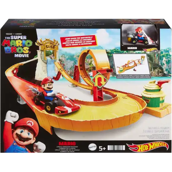 Hot Wheels Super Mario Bros Película - Kong's Jungle Race