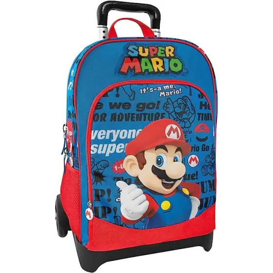 Super Mario Zaino Trolley  Staccabile 2023/24