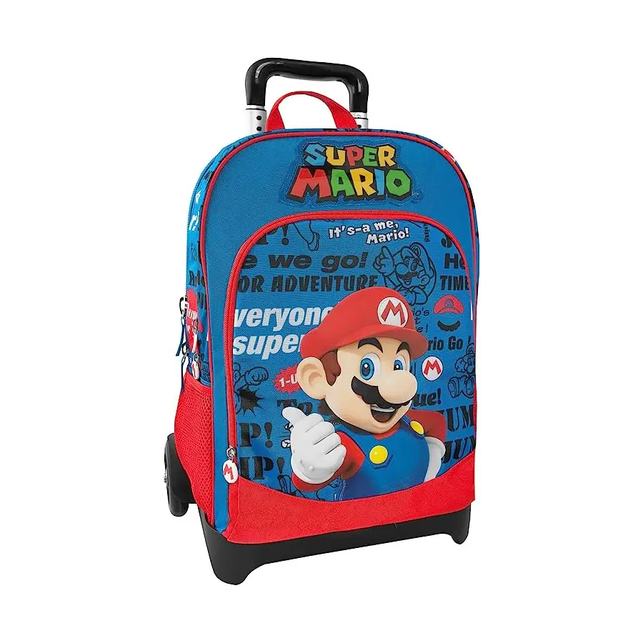 Super Mario Zaino Trolley  Staccabile 2023/24