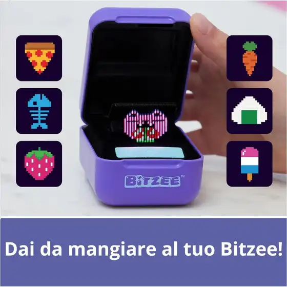 Chiot numérique et interactif Bitzee - Animal virtuel à soigner et à élever