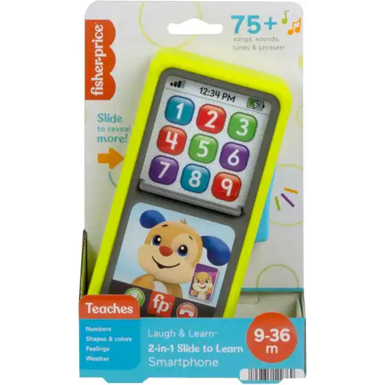 Fisher-Price Smartphone Glissez et apprenez HNL45