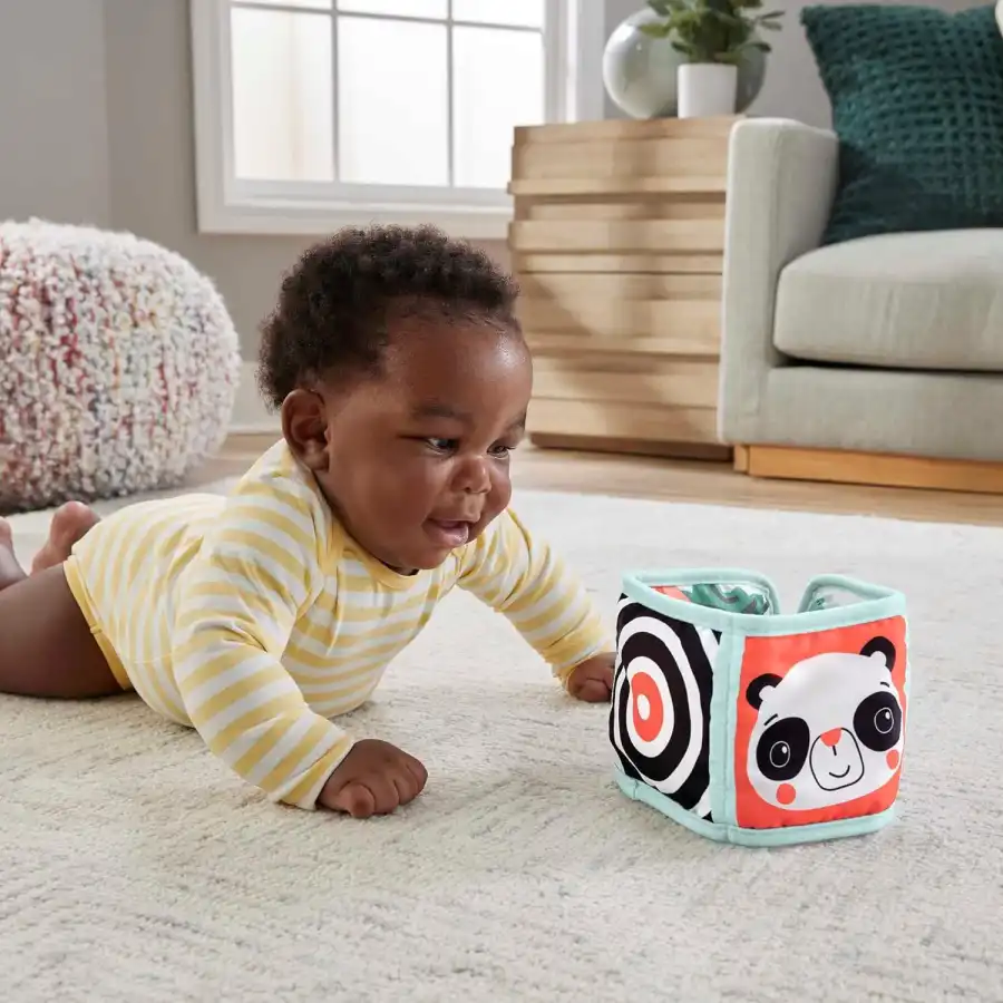 Jeu sensoriel de temps sur le ventre à panneau interactif Fisher-Price HML63