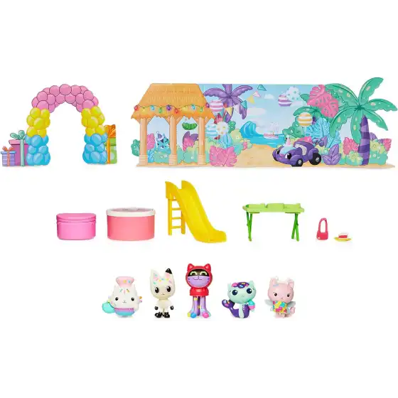 Gabby's Dollhouse Playset Anniversaire Pandy Paws