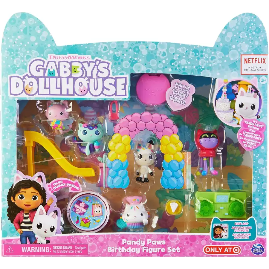 Gabby's Dollhouse Playset Anniversaire Pandy Paws