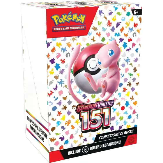 Pokémon Écarlate et Violet 151 Bundle Pack de 6 packs (ITALIEN)