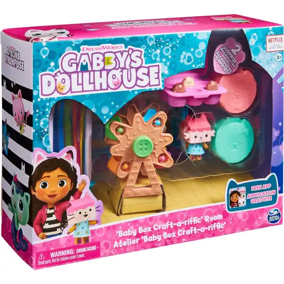 Gabby's Dollhouse Deluxe Stanza Baby Box