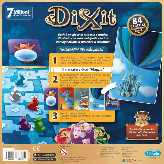 Dixit - Jeu de société Imagination et Fantaisie