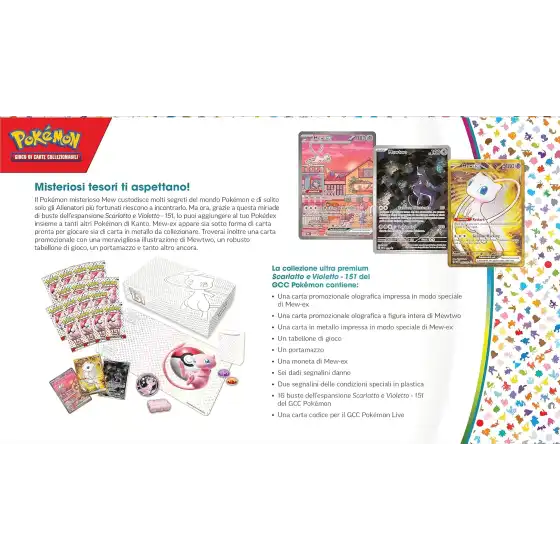 Pokémon Ultra Premium Collection Écarlate et Violet 151 (ITALIEN)