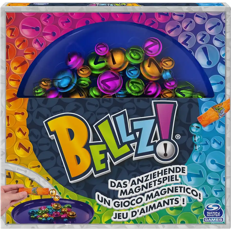 Bellz, gioco di famiglia con bacchetta magnetica e campane colorate