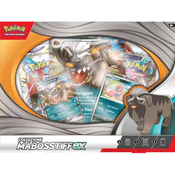 Collezione Mabosstiff-ex del GCC Pokémon, edizione in italiano