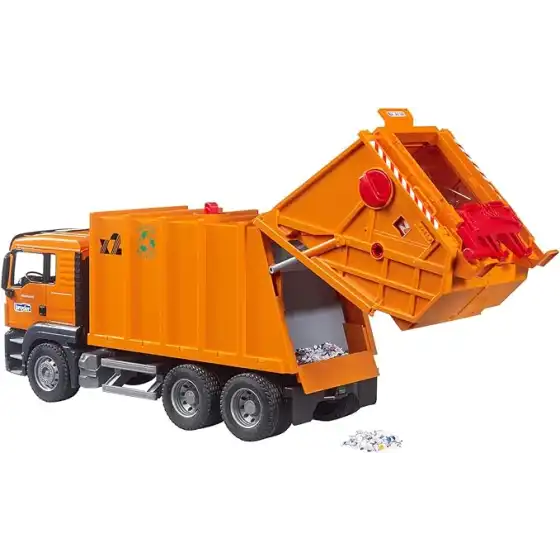 Bruder 03760 MAN TGS Camion Trasporto Rifiuti