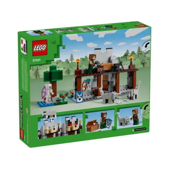 LEGO 21261 - Set Costruzioni Minecraft Il Castello del Lupo