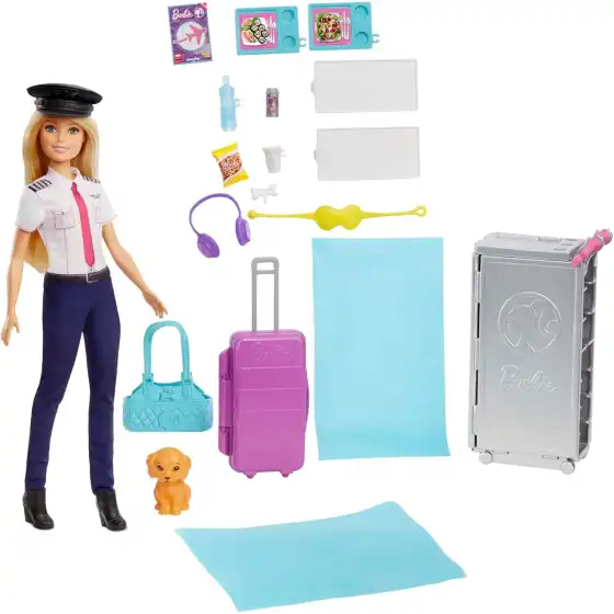 Avion de rêve Barbie Barbie Pilot au GJB33