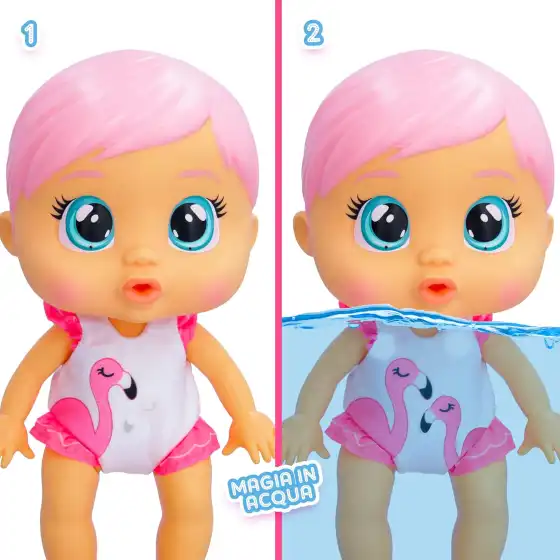 Cry Babies Fun N' Sun Fancy | Bambola Interattiva che piange lascrime vere